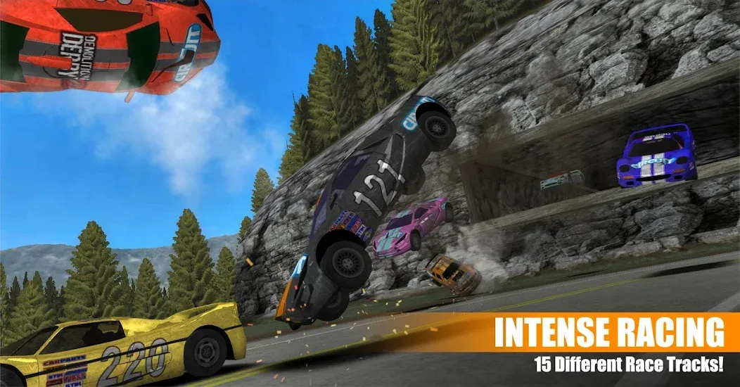 Demolition Derby 2 (Демолиция Дерби 2) [МОД: Все открыто, Дополнительные деньги и Меню MOD] Screenshot 2