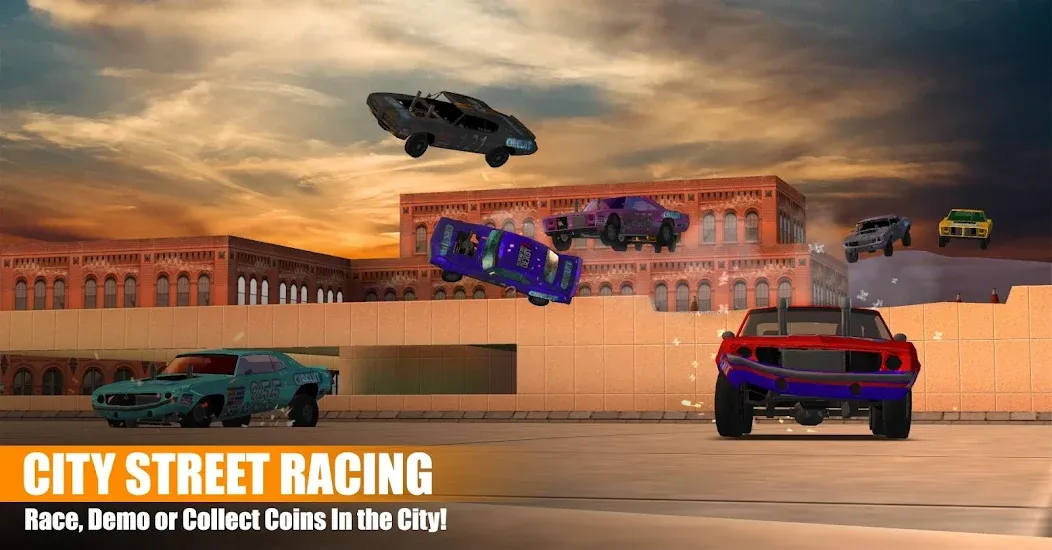 Demolition Derby 2 (Демолиция Дерби 2) [МОД: Все открыто, Дополнительные деньги и Меню MOD] Screenshot 4