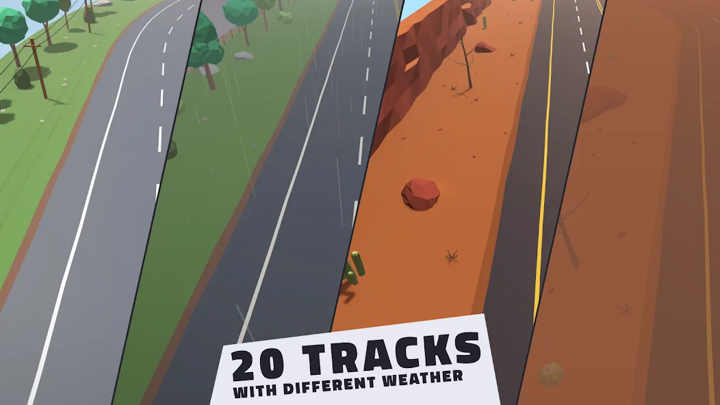 Polygon Drift: Traffic Racing (Полигон Дрифт) [МОД: Много денег, Монет и Все открыто] Screenshot 3