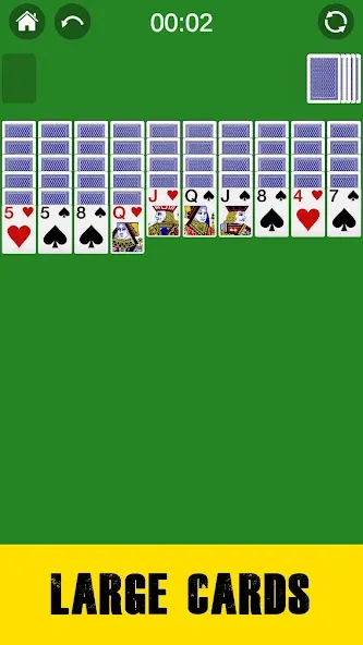 Spider Solitaire Card Game Fun [МОД: Много денег, Монет и Все открыто] Screenshot 2