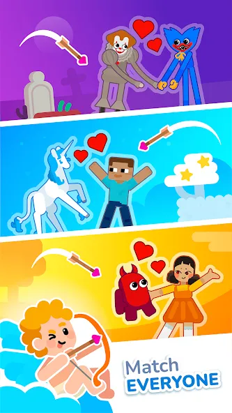 Love Archer: Cupids Arrow (Лав Эрчер) [МОД: Бесконечные деньги, Монеты и Мега MOD] Screenshot 1