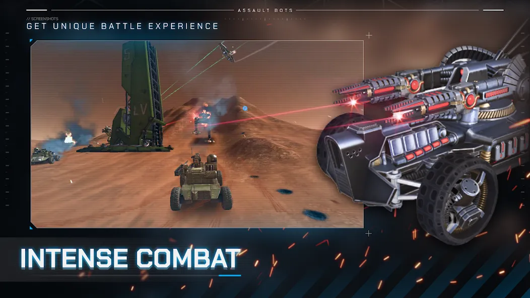 Assault Bots: Multiplayer (Ассальт Ботс) [МОД: Бесконечные деньги, Монеты и Мега MOD] Screenshot 4