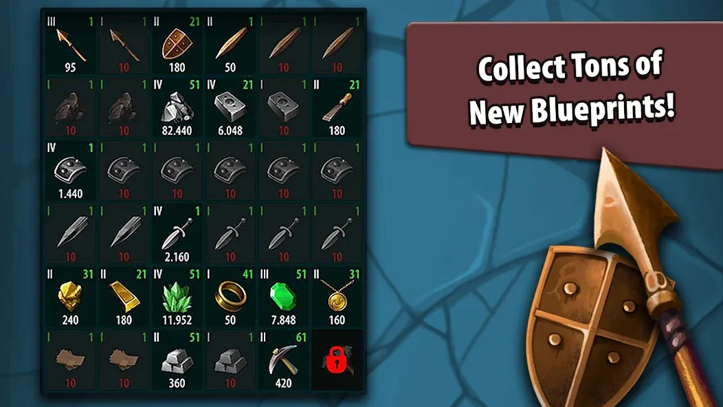 Crafting Idle Clicker [МОД: Много монет, Открытые уровни и Мега MOD] Screenshot 4