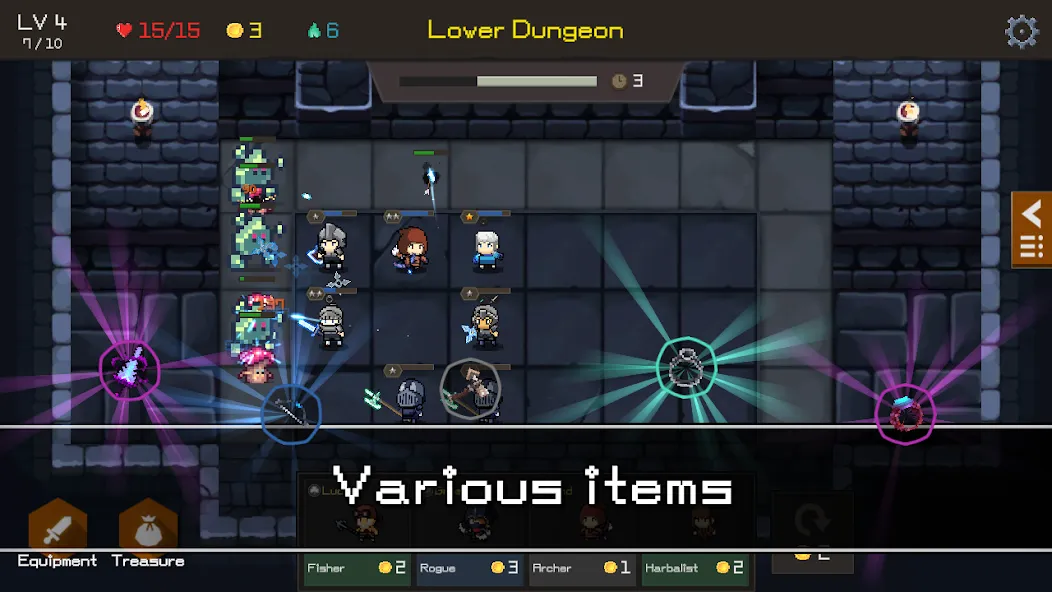 Dunlight : Random Defense (Данлайт) [МОД: Бесконечные деньги, Монеты и Мега MOD] Screenshot 3