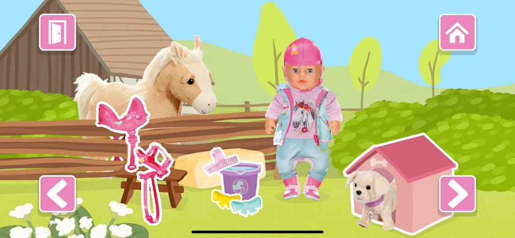 BABY born® Doll & Playtime Fun (Бэйби борн) [МОД: Много монет, Открытые уровни и Мега MOD] Screenshot 3