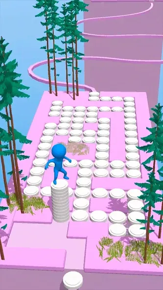 Stacky Dash (Стэки Дэш) [МОД: Все открыто, Дополнительные деньги и Меню MOD] Screenshot 3