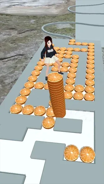 Stacky Dash (Стэки Дэш) [МОД: Все открыто, Дополнительные деньги и Меню MOD] Screenshot 5