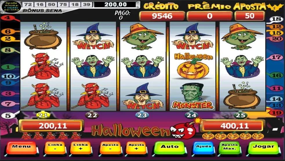 Halloween Bomba (Хэллоуин Слот Бомба Сена) [МОД: Бесконечные деньги, Монеты и Мега MOD] Screenshot 2