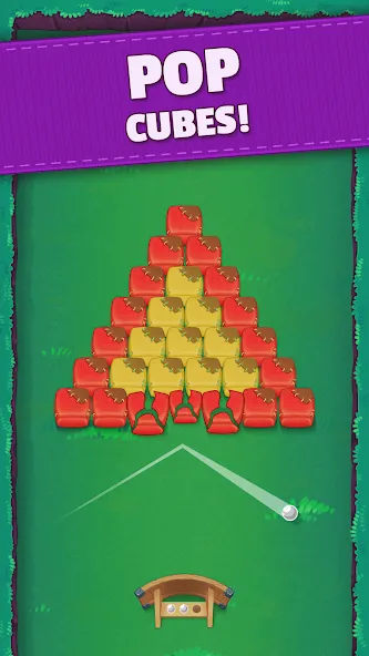 Bouncefield: Brick Breaker (Баунсфилд) [МОД: Много денег, Монет и Все открыто] Screenshot 1