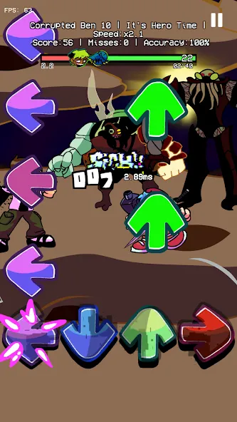 Glitched Legends Battle Mod (Гличные Легенды Фанкин Мод) [МОД: Много денег, Монет и Все открыто] Screenshot 1