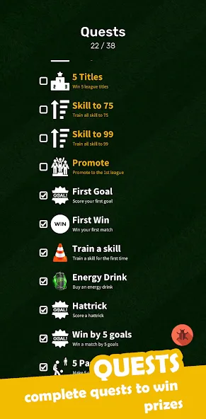 Football Career Soccer Legend [МОД: Деньги, Монеты и Меню MOD] Screenshot 5
