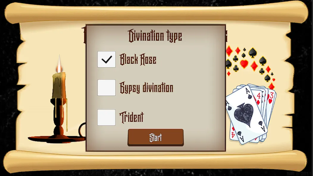 Divination on Playing Cards [МОД: Меню, Бесконечные монеты и Открытые уровни] Screenshot 2