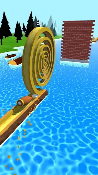 Spiral Roll (пирал Ролл) [МОД: Много монет, Открытые уровни и Мега MOD] Screenshot 3