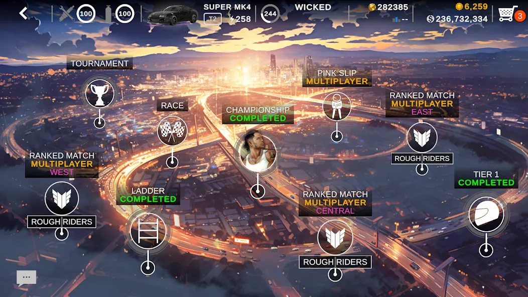 Street Drag 2: Real Car Racing (Стрит Дрэг 2) [МОД: Много денег, Монет и Все открыто] Screenshot 5