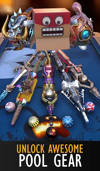 Pool Blitz (Пул Блиц) [МОД: Меню, Бесконечные монеты и Открытые уровни] Screenshot 5