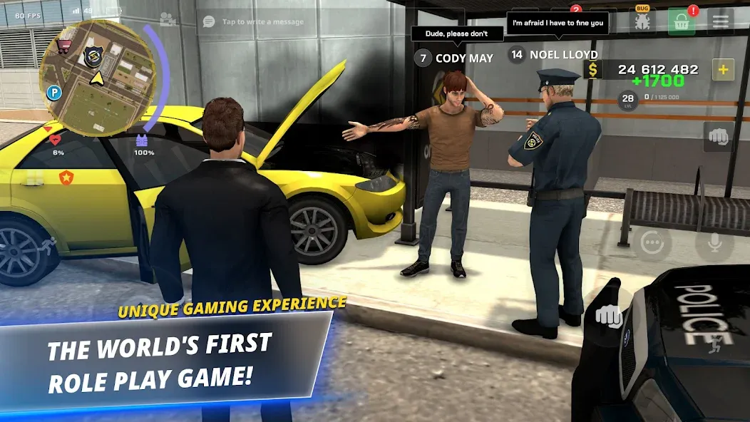 One State RP - Life Simulator (Ван Стейт РП) [МОД: Меню, Бесконечные монеты и Открытые уровни] Screenshot 2