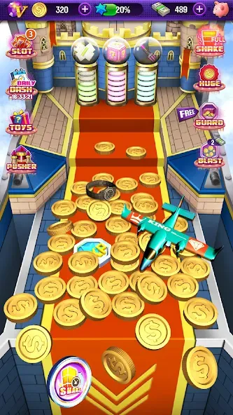 Coin Pusher (Коин Пушер) [МОД: Меню, Бесконечные монеты и Открытые уровни] Screenshot 5