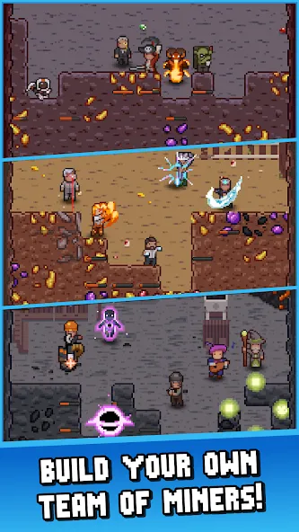 Idle Cave Miner (Айдл Кейв Майнер) [МОД: Много денег, Монет и Все открыто] Screenshot 1