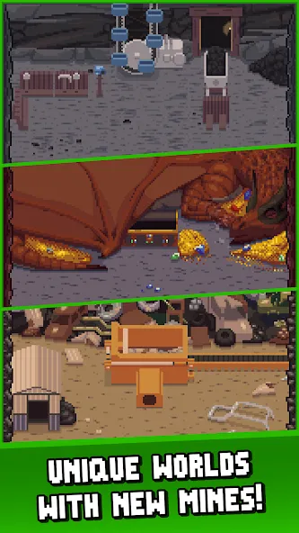 Idle Cave Miner (Айдл Кейв Майнер) [МОД: Много денег, Монет и Все открыто] Screenshot 2