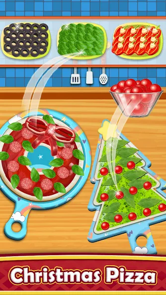 Pizza Maker - Cooking Games [МОД: Много монет, Открытые уровни и Мега MOD] Screenshot 3