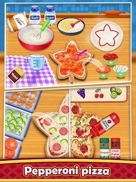 Pizza Maker - Cooking Games [МОД: Много монет, Открытые уровни и Мега MOD] Screenshot 5