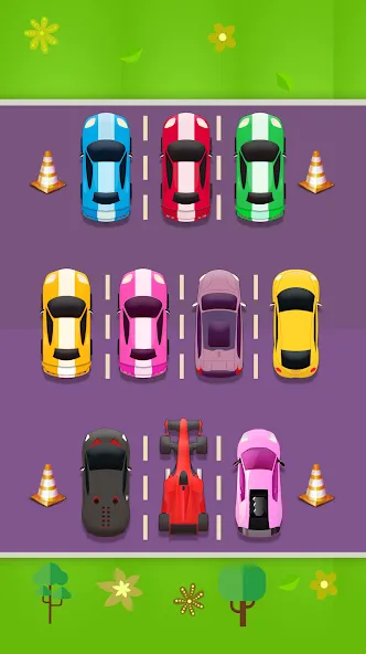 Kids Racing, Racecar Boy Girl [МОД: Много монет, Открытые уровни и Мега MOD] Screenshot 2