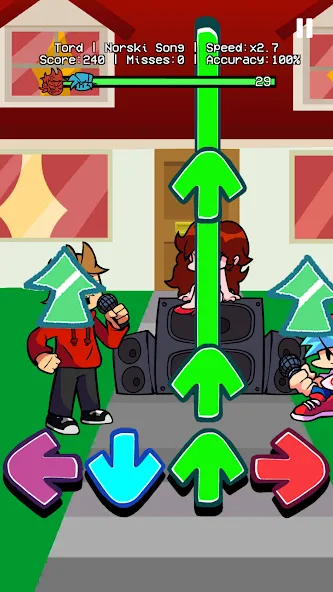 Tord Expanded Music Fight (Торд Расширенная Модификация) [МОД: Все открыто, Дополнительные деньги и Меню MOD] Screenshot 1