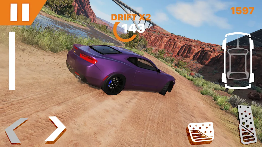 RCC - Real Car Crash Simulator (РКК) [МОД: Бесконечные деньги, Монеты и Мега MOD] Screenshot 1