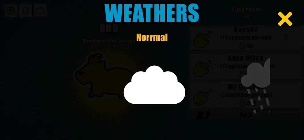 Capybara Clicker (Капибара Кликер) [МОД: Меню, Бесконечные монеты и Открытые уровни] Screenshot 4