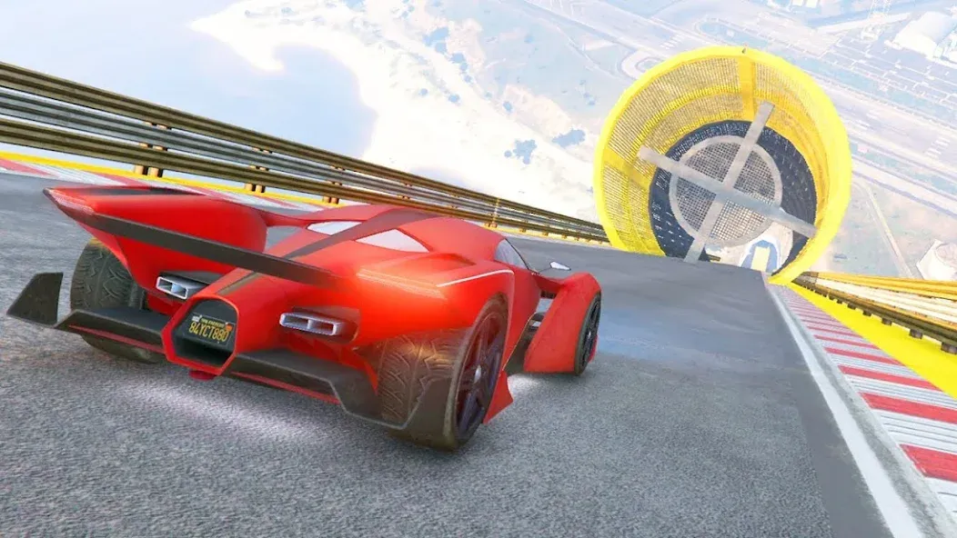 Mega Ramp Car Offline Games [МОД: Все открыто, Дополнительные деньги и Меню MOD] Screenshot 5