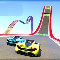 Скачать Mega Ramp Car Offline Games [МОД: Все открыто, Дополнительные деньги и Меню MOD] | Взлом Mega Ramp Car Offline Games на Андроид