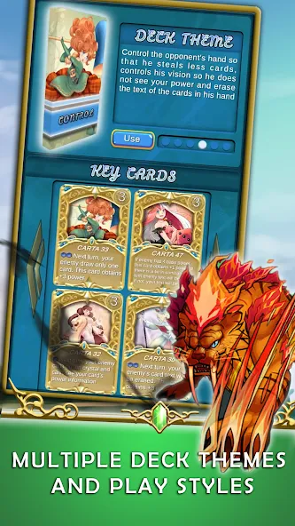 Crystal Soul - TCG Card Battle [МОД: Много денег, Монет и Все открыто] Screenshot 2