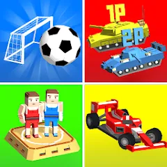 Скачать Cubic 2 3 4 Player Games (убик 2 3 4) [МОД: Деньги, Монеты и Меню MOD] | Взлом Cubic 2 3 4 Player Games на Андроид