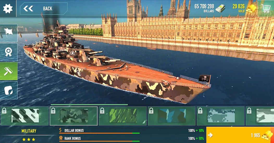 Battle of Warships: Online (Баттл оф Уоршипс) [МОД: Все открыто, Дополнительные деньги и Меню MOD] Screenshot 5
