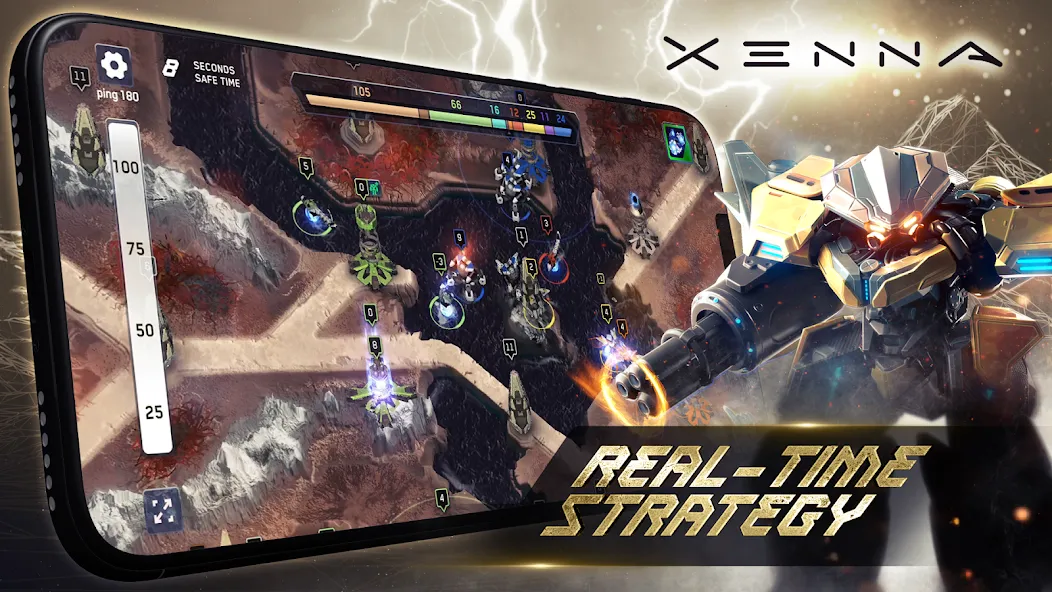 XENNA - MMO Real-time strategy (КСЕННА) [МОД: Бесконечные деньги, Монеты и Мега MOD] Screenshot 1