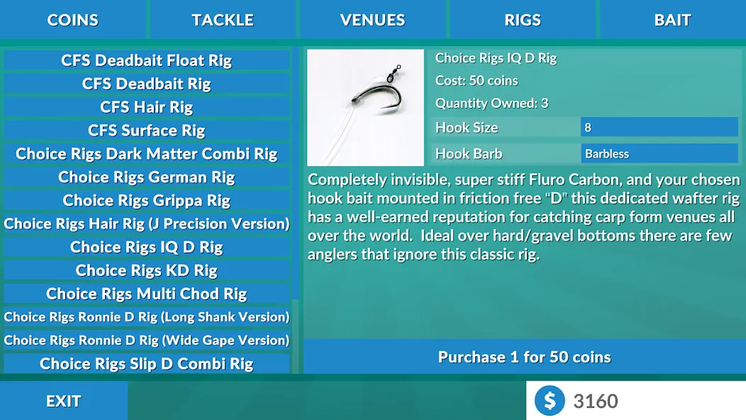 Carp Fishing Simulator (Карп Фишинг Симулятор) [МОД: Много денег, Монет и Все открыто] Screenshot 5