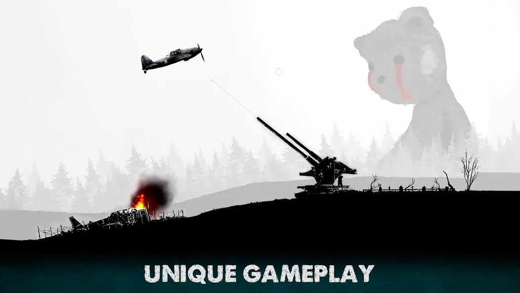 Warplanes Inc WW2 Plane & War [МОД: Меню, Бесконечные монеты и Открытые уровни] Screenshot 1