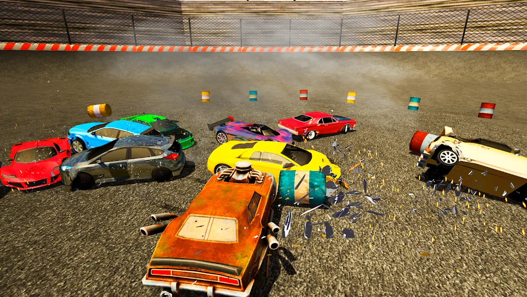 Demolition Derby Mad Car Crash (Дерби Деструкция Симулятор) [МОД: Деньги, Монеты и Меню MOD] Screenshot 5