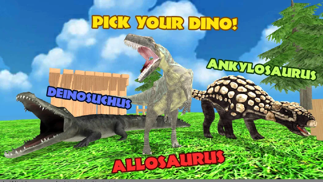 Dino Battle Arena Lost Kingdom (Дино Битва Арена Потерянное Королевство) [МОД: Много монет, Открытые уровни и Мега MOD] Screenshot 1
