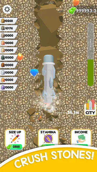 Pen Dig (Пен Диг) [МОД: Много денег, Монет и Все открыто] Screenshot 1