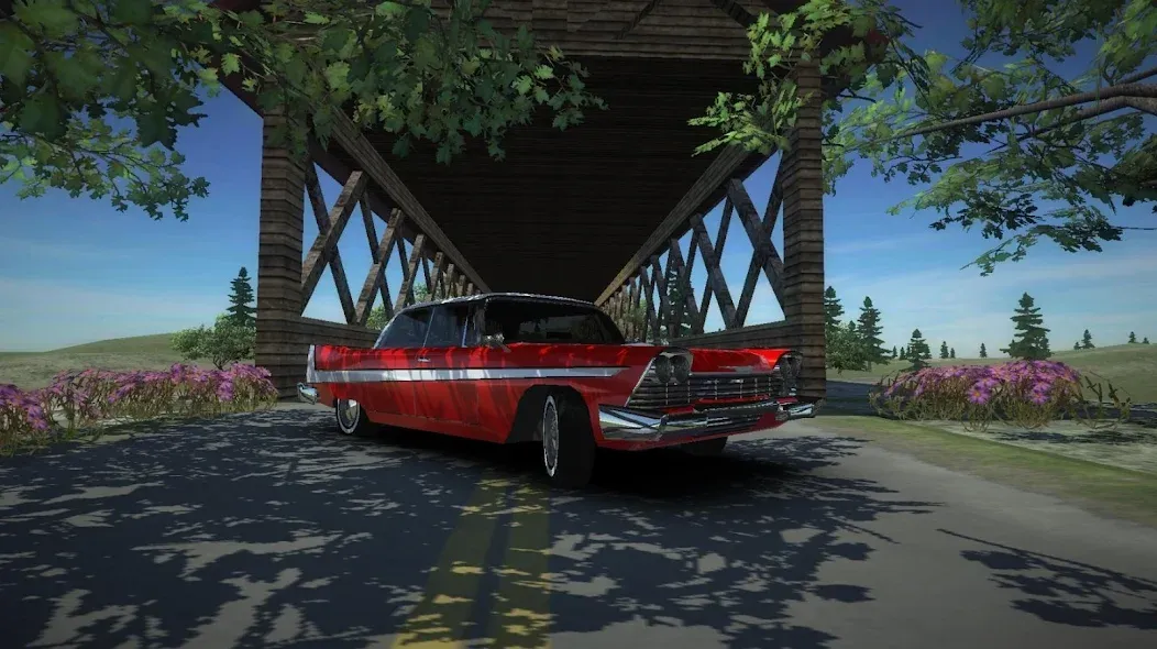 Classic American Muscle Cars 2 (Классические американские мускульные автомобили 2) [МОД: Меню, Бесконечные монеты и Открытые уровни] Screenshot 1