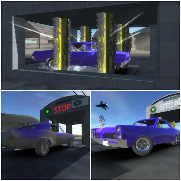 Classic American Muscle Cars 2 (Классические американские мускульные автомобили 2) [МОД: Меню, Бесконечные монеты и Открытые уровни] Screenshot 5