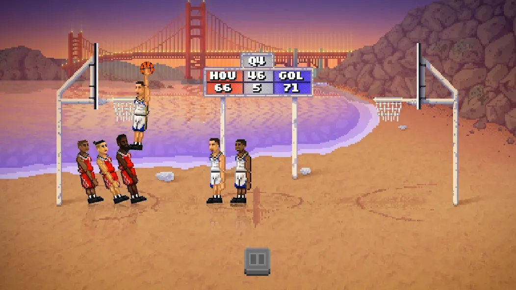 Bouncy Basketball (Баунси Баскетбол) [МОД: Много денег, Монет и Все открыто] Screenshot 1