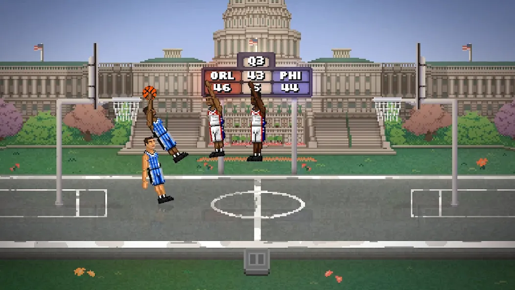 Bouncy Basketball (Баунси Баскетбол) [МОД: Много денег, Монет и Все открыто] Screenshot 2
