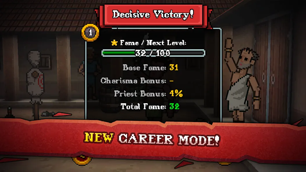 Gladihoppers - Gladiator Fight (Гладихопперс) [МОД: Деньги, Монеты и Меню MOD] Screenshot 2