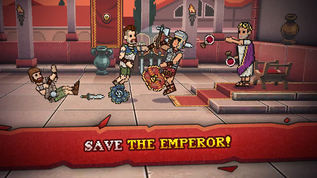 Gladihoppers - Gladiator Fight (Гладихопперс) [МОД: Деньги, Монеты и Меню MOD] Screenshot 3