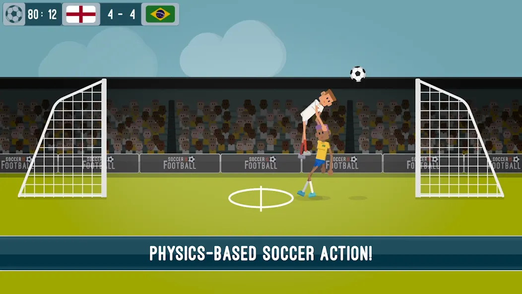 Soccer Is Football (оккер Из Футбол) [МОД: Бесконечные деньги, Монеты и Мега MOD] Screenshot 1