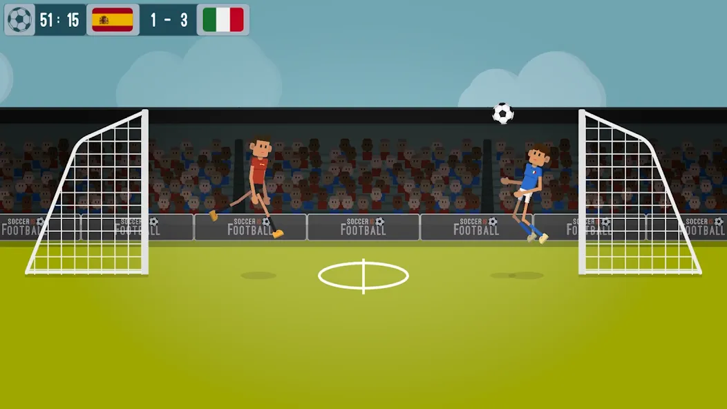 Soccer Is Football (оккер Из Футбол) [МОД: Бесконечные деньги, Монеты и Мега MOD] Screenshot 5