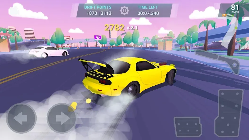 Drift Clash Online Racing (Дрифт Клаш) [МОД: Много монет, Открытые уровни и Мега MOD] Screenshot 3