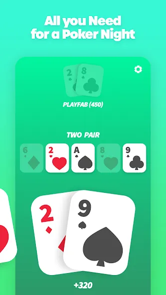 Poker with Friends - EasyPoker (ИзиПокер) [МОД: Много монет, Открытые уровни и Мега MOD] Screenshot 2